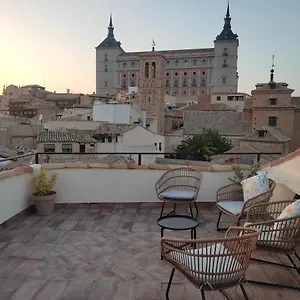 Casa Con Patio Toledano Y Terraza Con Vistas Toledo